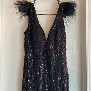 Beautiful night dress black